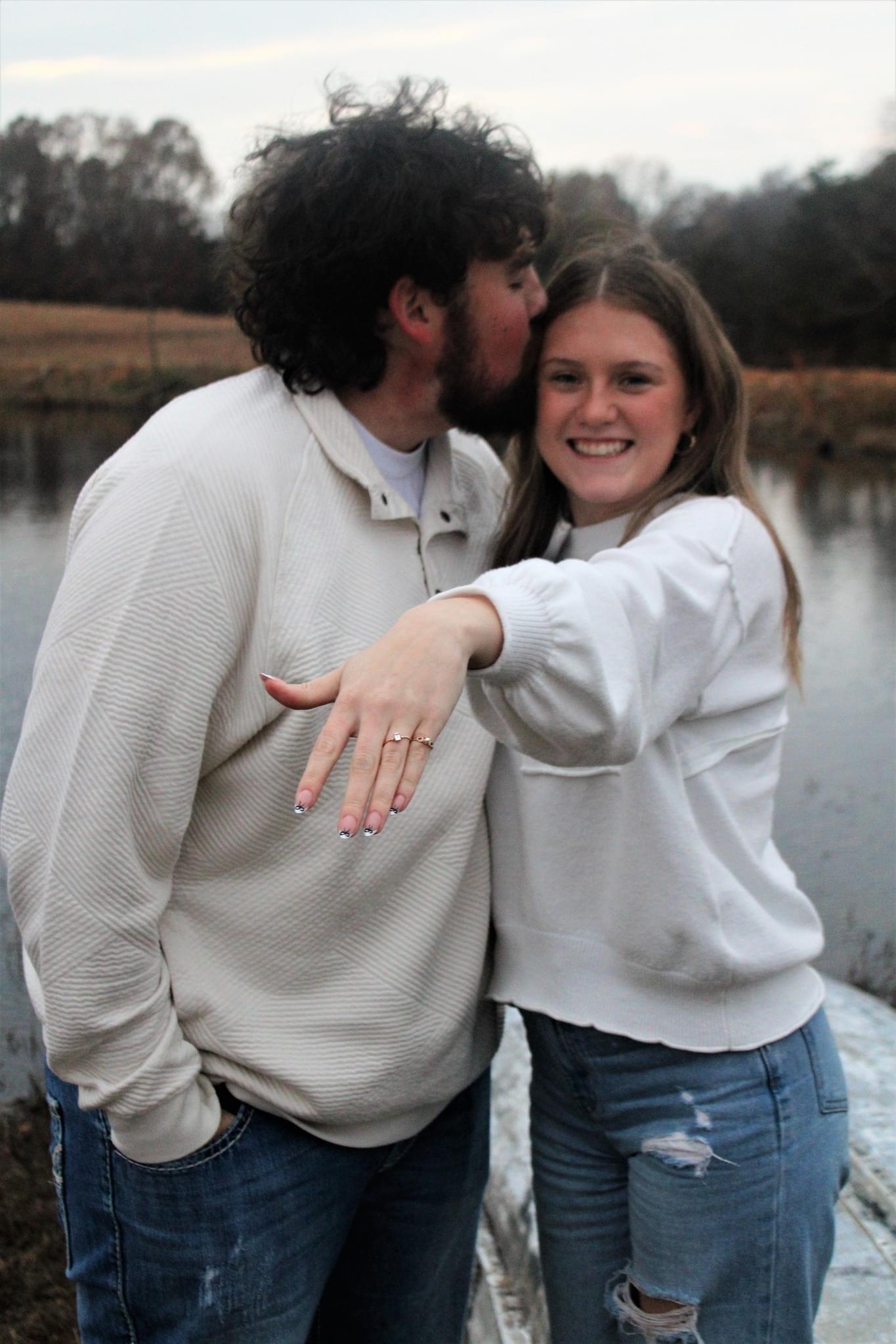 The day we got engaged!