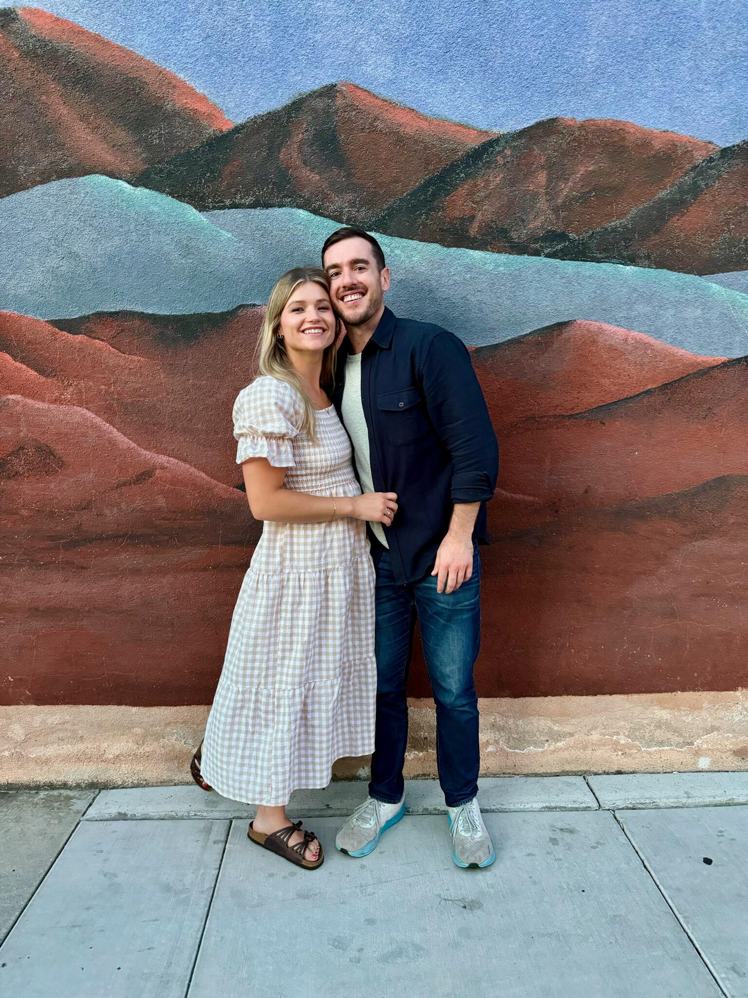First time in the mountains together
