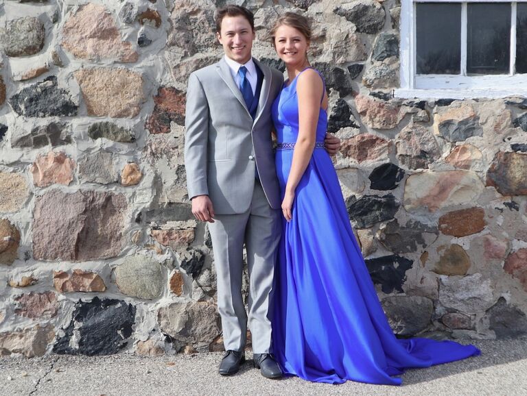 Karly and Tyler were introduced to each other through mutual friends at a high school gathering. They immediately hit it off and, shortly after, Tyler asked Karly to be his girlfriend. 