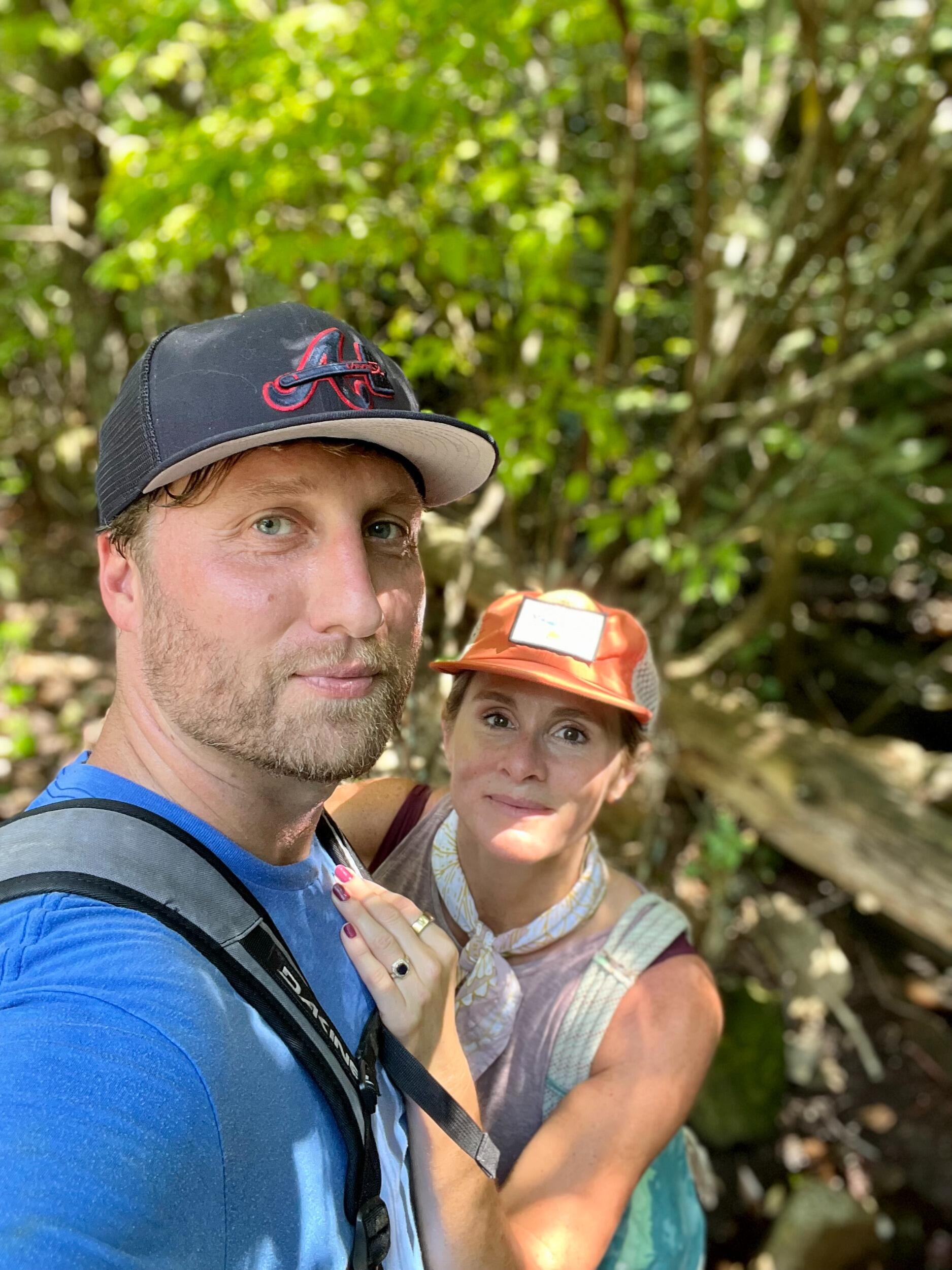 Engagement Day! Moore's Knob at Hanging Rock.