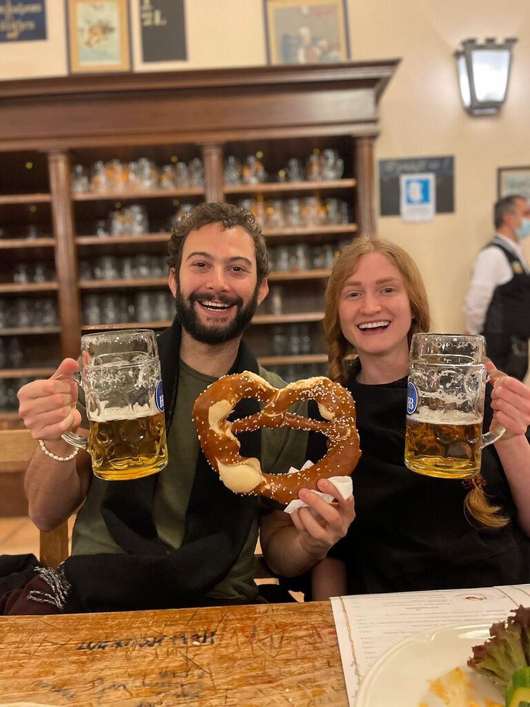 Hofbräu München brewery, Munich, Germany