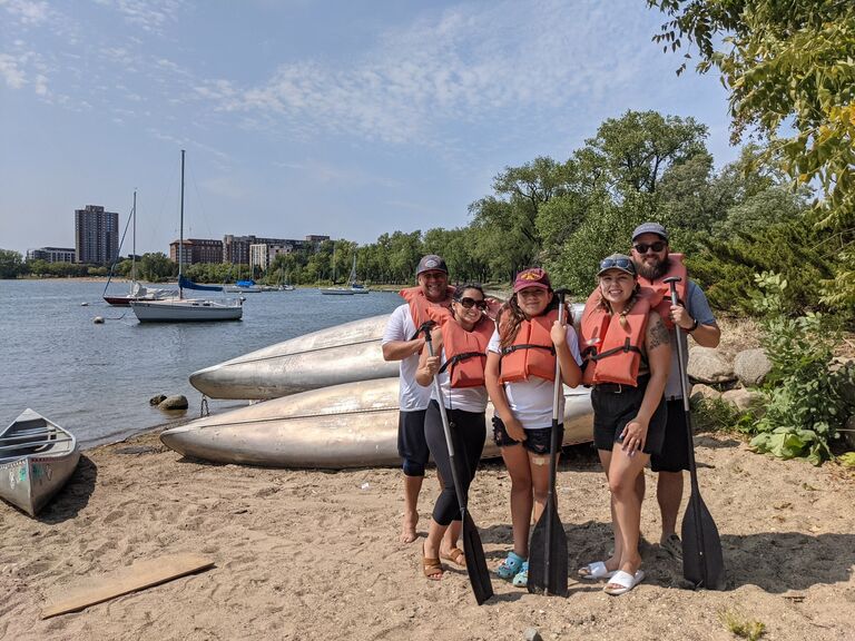Family came to visit us in MN!