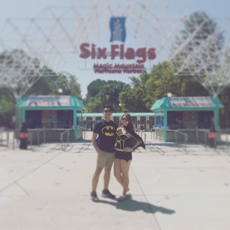 Annual Usana Trip to USA.

Jim helped Connie conquer her fear of rollercoasters and has become the most eager rollercoaster rider!

Now, Connie and Jim share the love and excitement of attending theme parks with the 'Connie touch', by dressing up and matching of course!