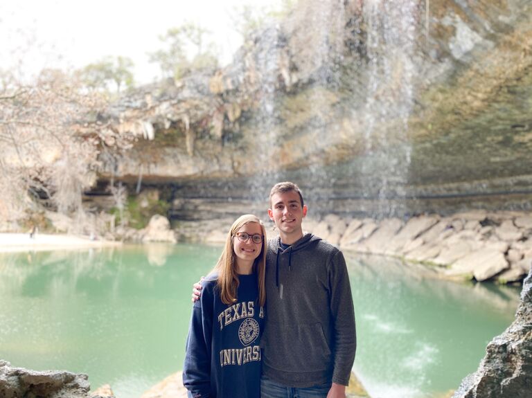 After a few months of hanging in similar circles and going on dates, we officially decided to try out the "dating" thing.