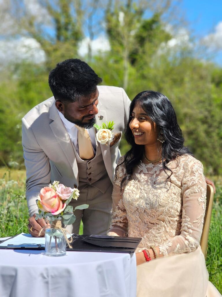 Our civil wedding 