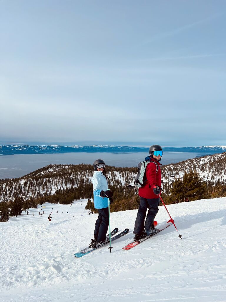 "Heavenly" skiing in Tahoe! 