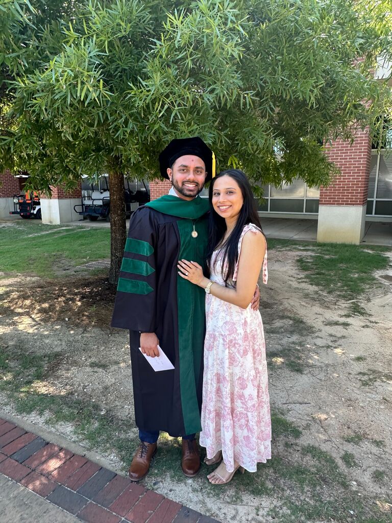 Dhruvin becomes Dr. Dhruvin.