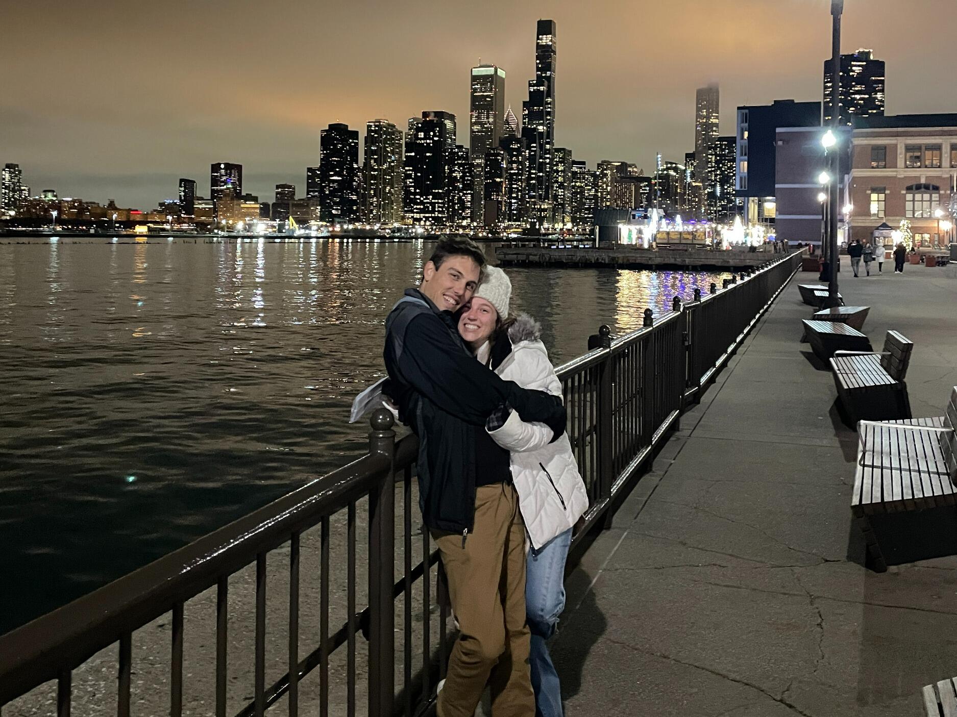 Chicago, Illinois for an early Christmas with Jacob’s family. This was the day we went to Navy Pier.