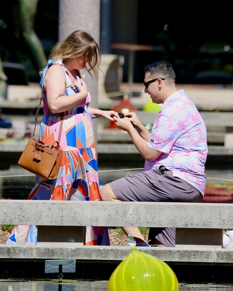 The day Brian proposed.