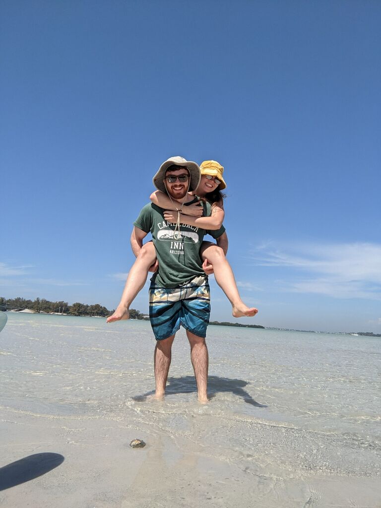Emma and Sean love traveling together