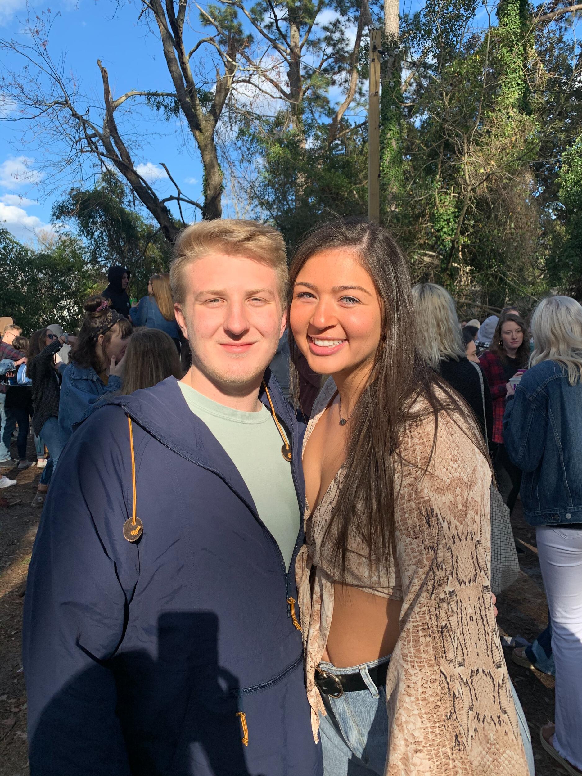 Enjoying college life together... pre-covid