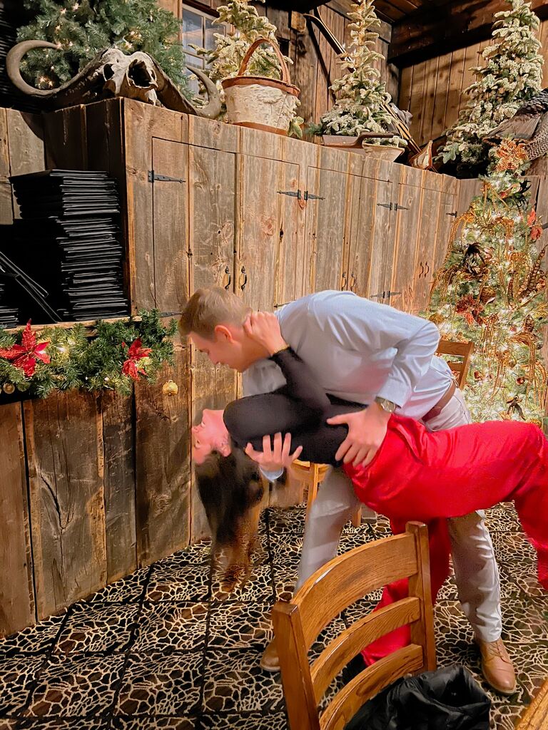 Sadie and Cooper spent their first Christmas together bouncing between each others families. We learned that we truly love being apart of the others family traditions. 