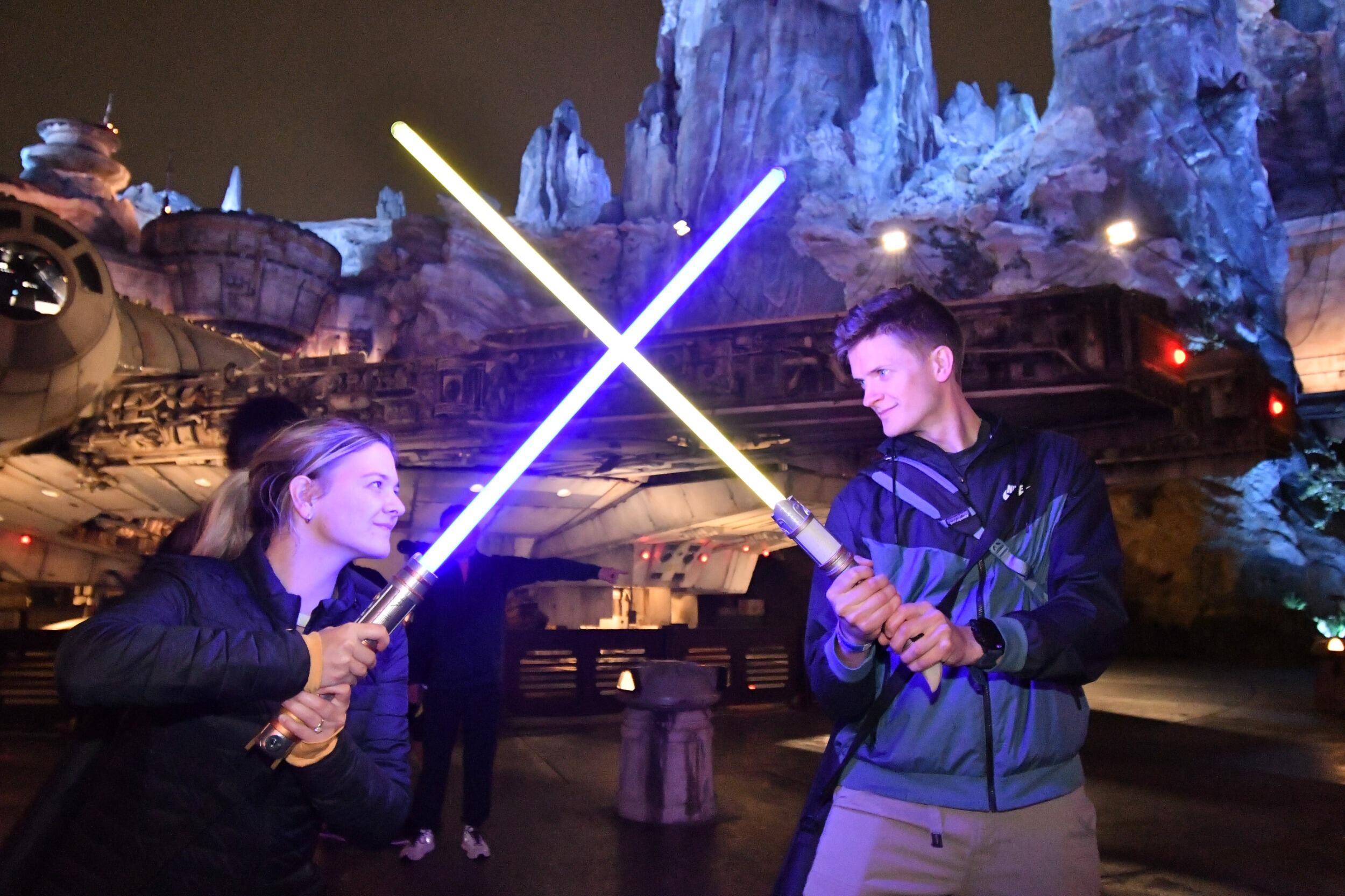 Still nerds, now with lightsabers