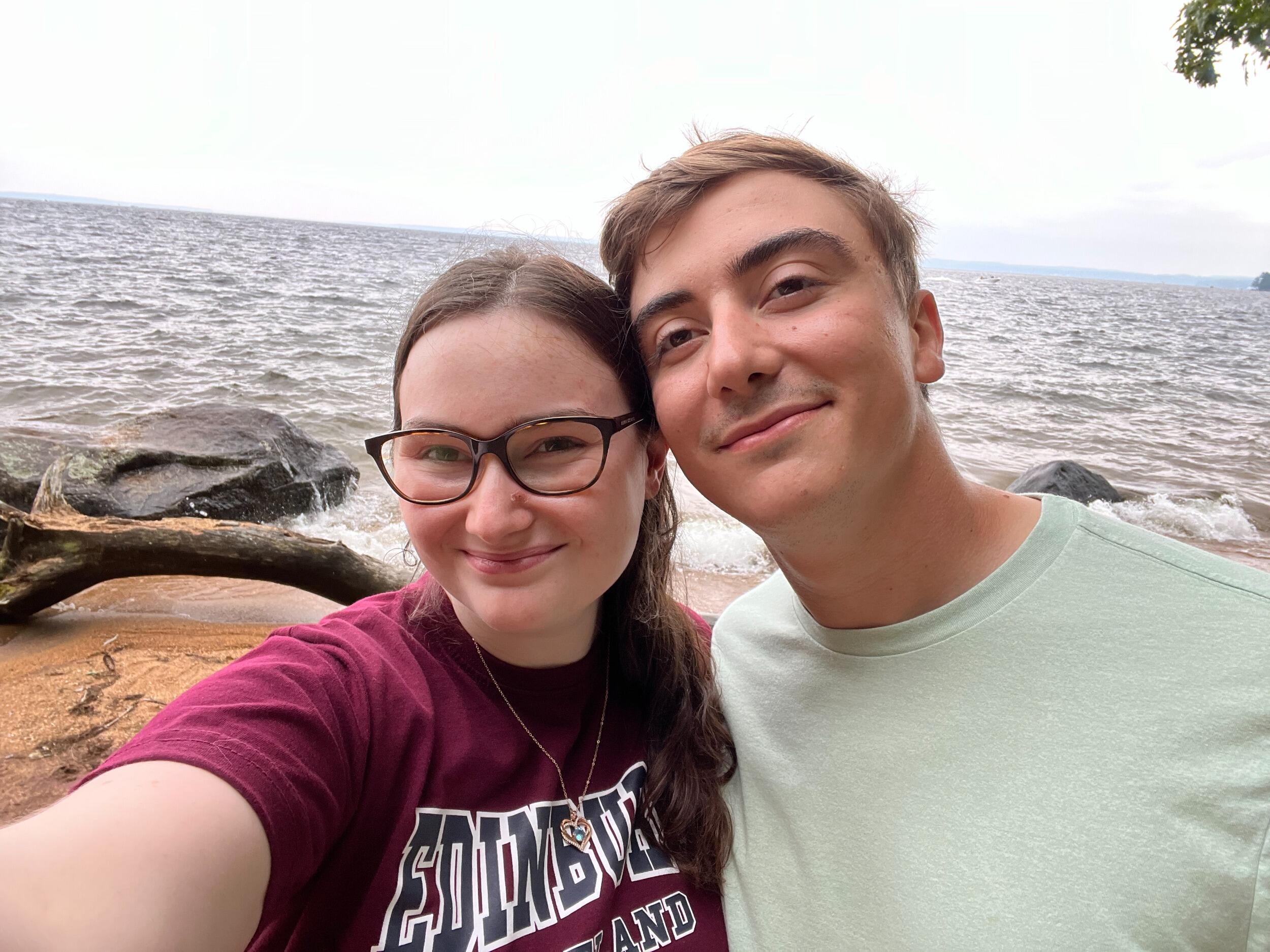 We went camping together at Sebago Lake where we made lots of s'mores by the fire, and Alfred introduced Noelle to her first night sleeping in a tent! ⛺️🪵🍫