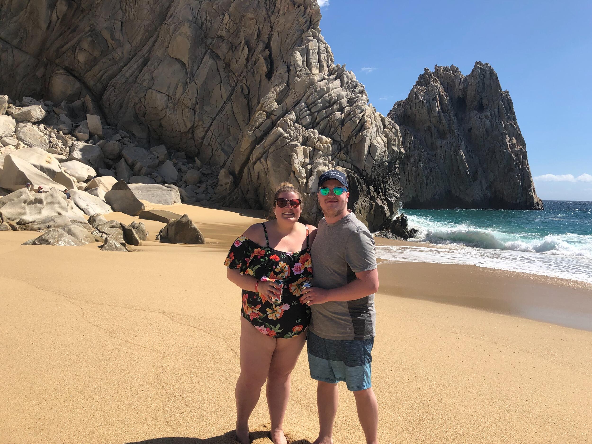 For our 1 year anniversary, we traveled to Los Cabos in Mexico. We enjoyed the beach, drinks, sites, and had an AMAZING time! 