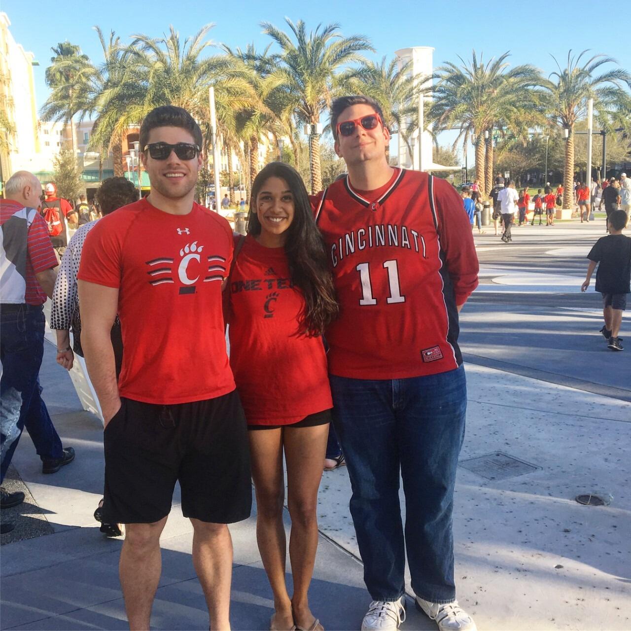 Always cheering the #bearcats!
