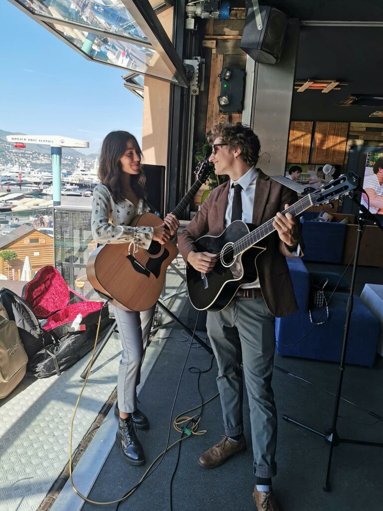 Grace and Jacques played a show at Stars and Bars in Monaco where Jacques's parents met.