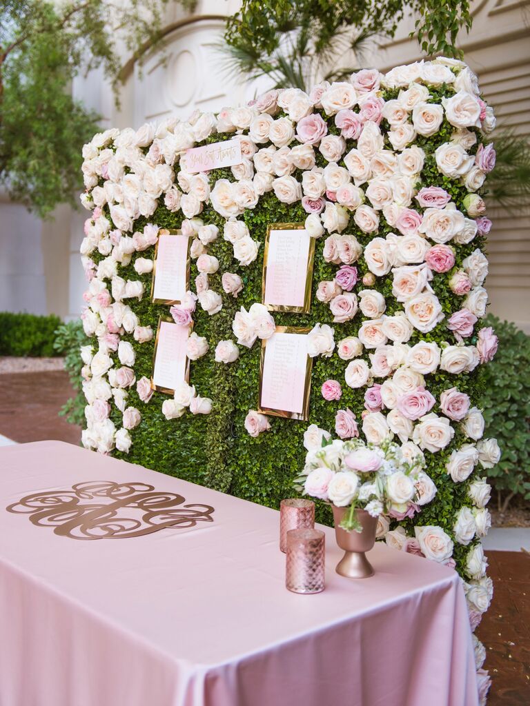 24 Wedding Flower Wall Ideas For Your Ceremony & Reception