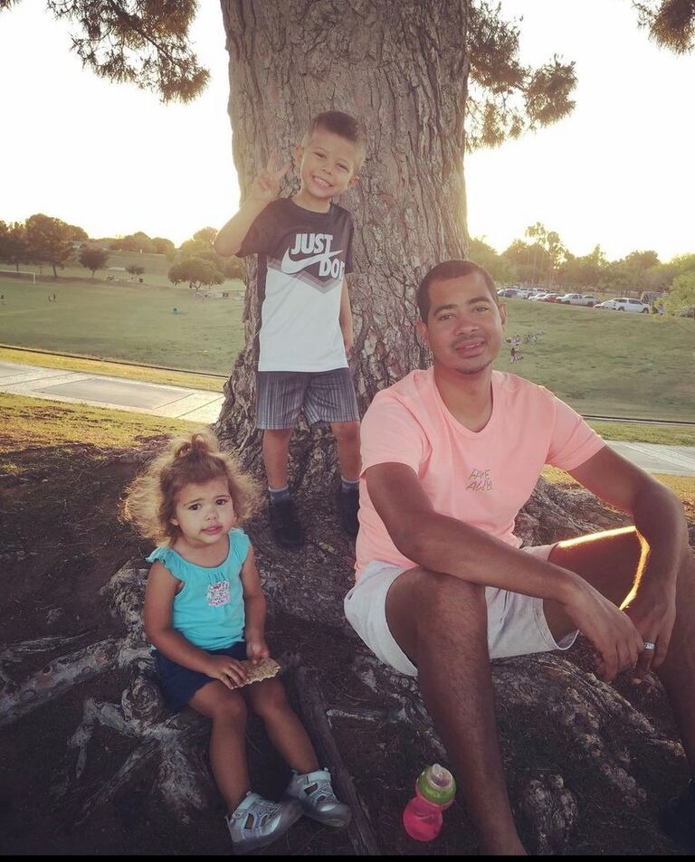 Family time at the park