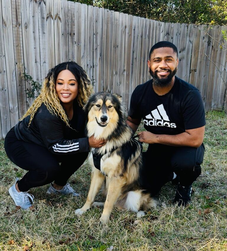 Patrick and Jaelin recently adopted a new family member, named King. They are so excited to expand their soon to be little family by four paws, and are looking forward to what's to come in the future!