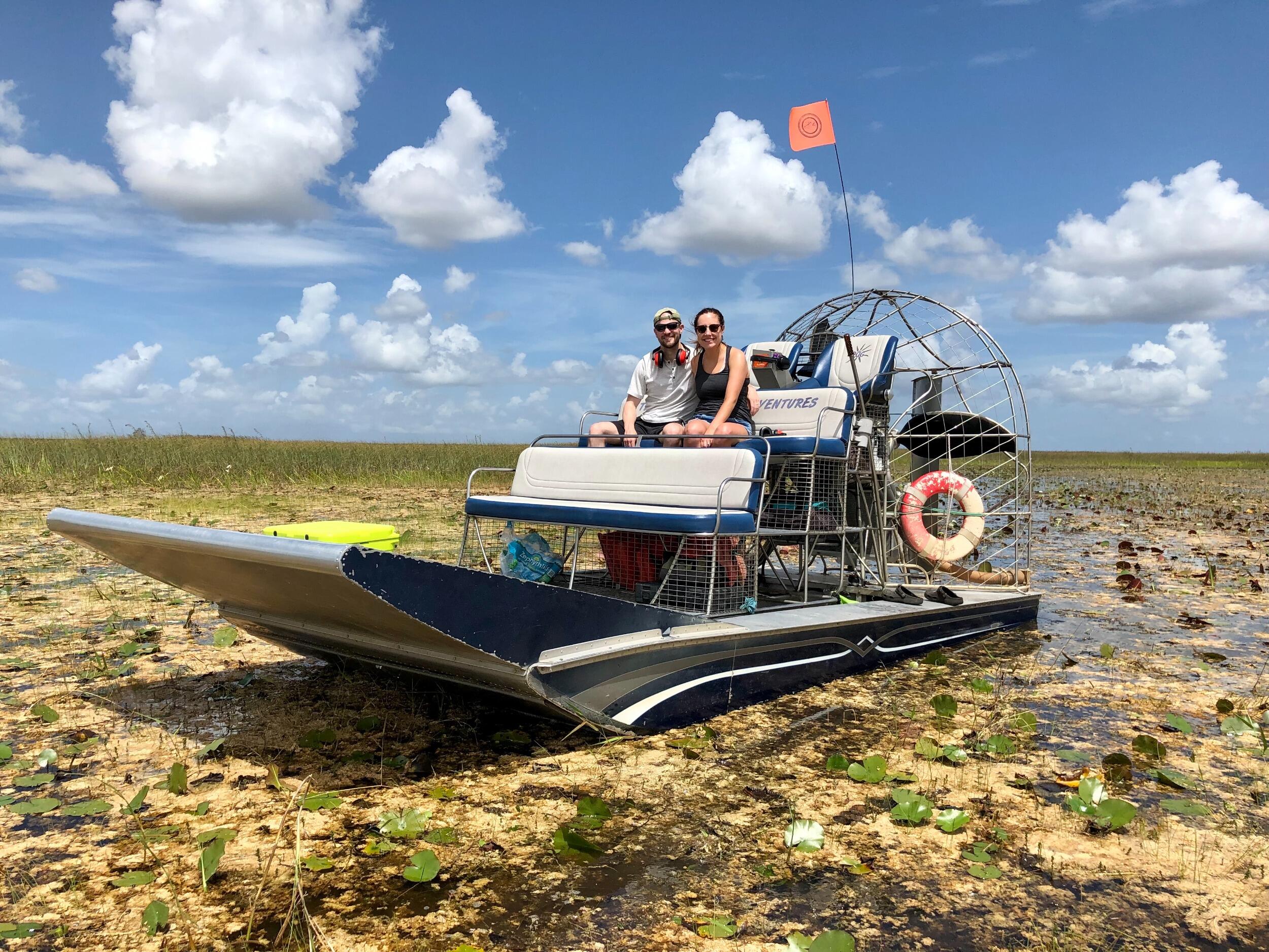 Exploring the everglades on our honeymoon - Miami, FL