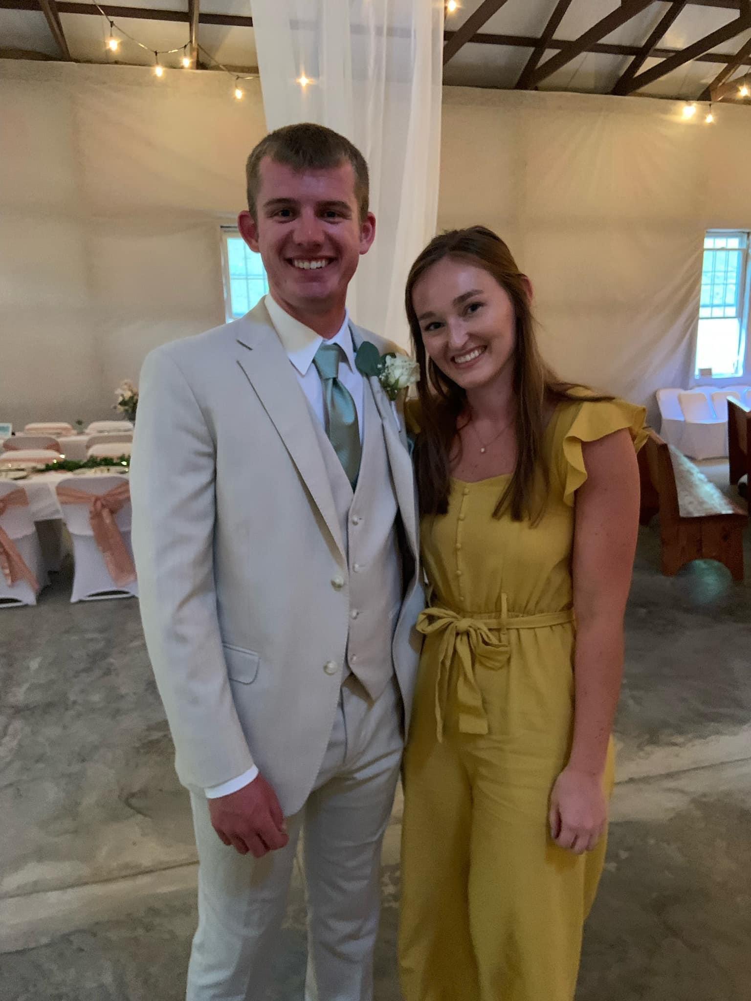 At the wedding reception, we were having a good conversation about Syd getting accepted into UK’s Physical Therapy program. It would be only a couple weeks later that Jacob would help Sydney move.