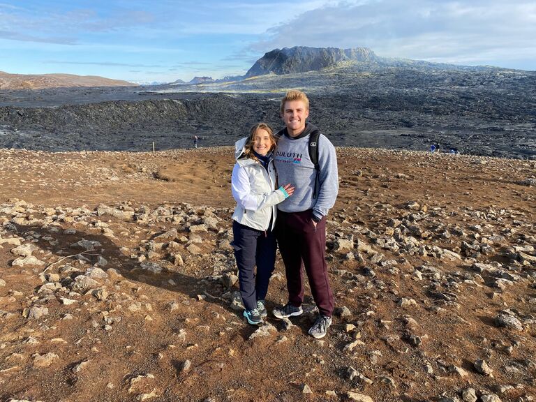 First trip off the continent together in Iceland!