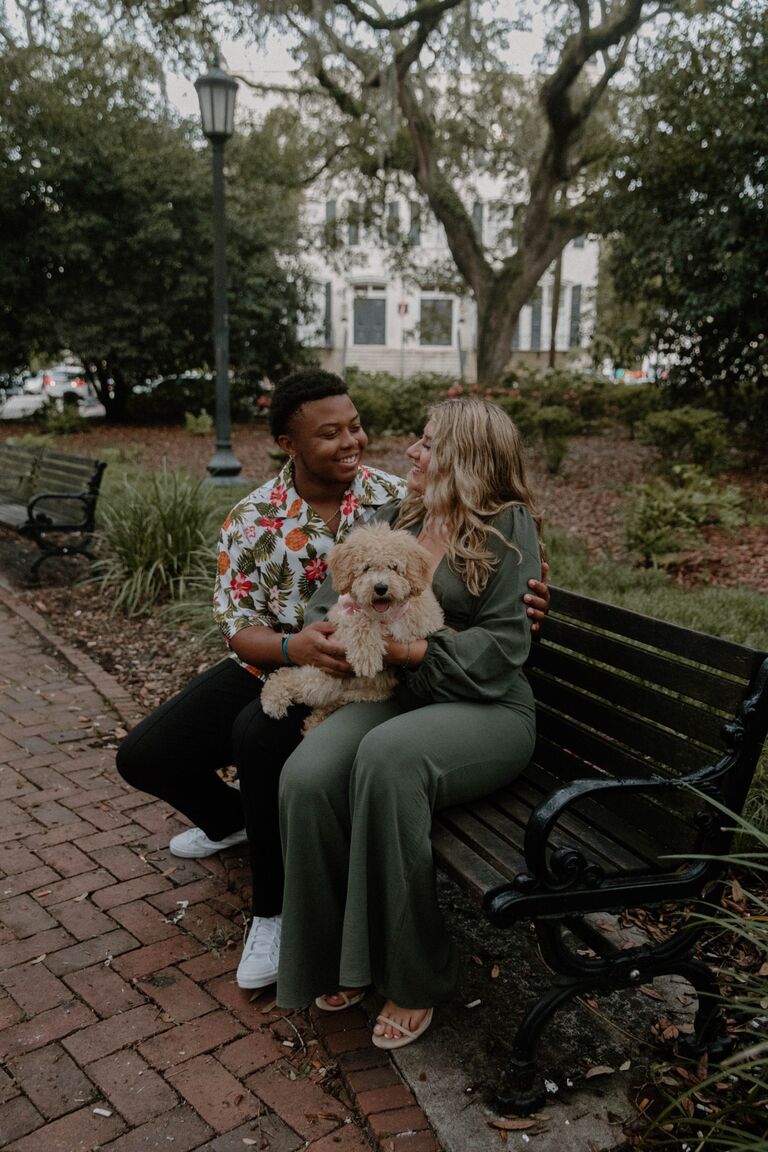 We visited Savannah, GA with Goldie.