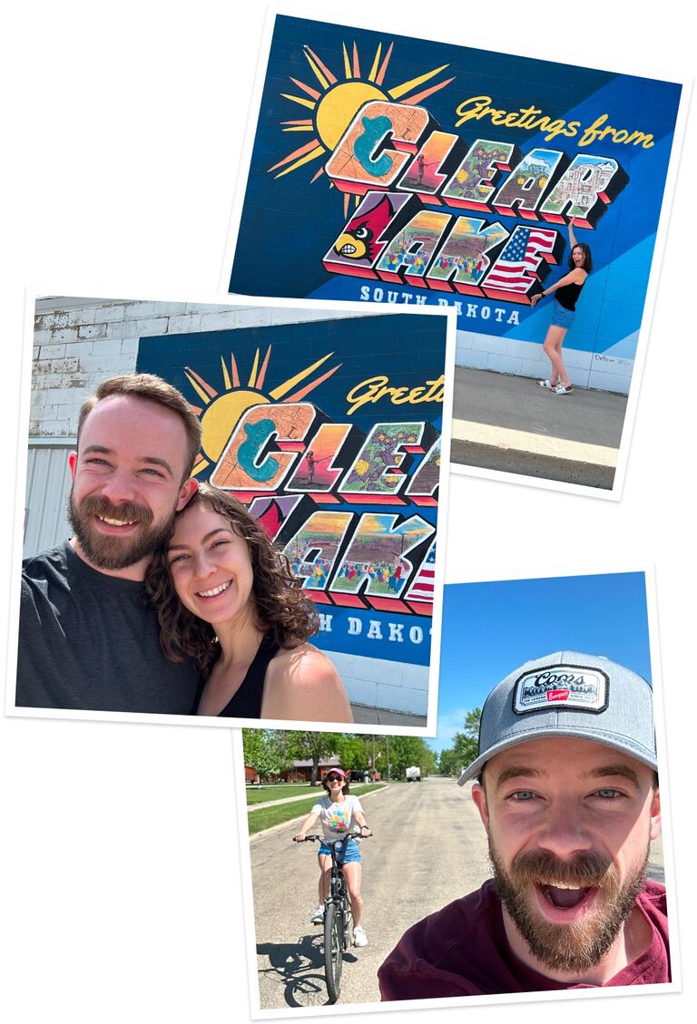 Rachel visits South Dakota for the first time!