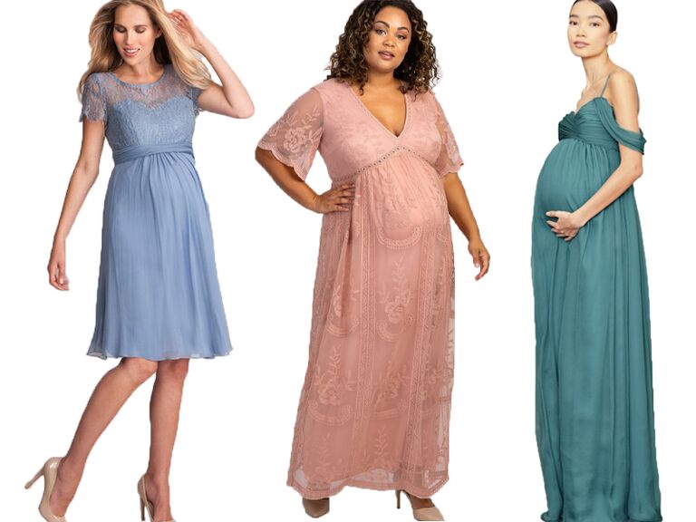 bridesmaid dresses for pregnant ladies