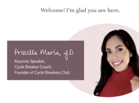 Priscilla | Cycle Breaker, Life Coach, & Speaker - Motivational Speaker - Sarasota, FL - Hero Gallery 1