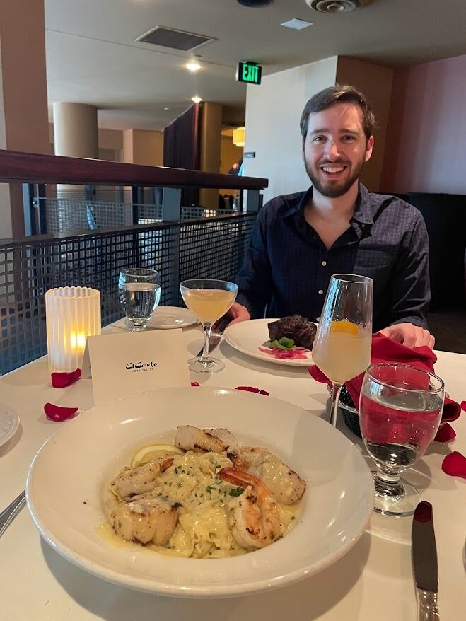 2 year anniversary at El Gaucho in Bellevue!