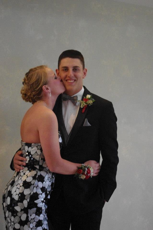 Tanner's senior year prom 