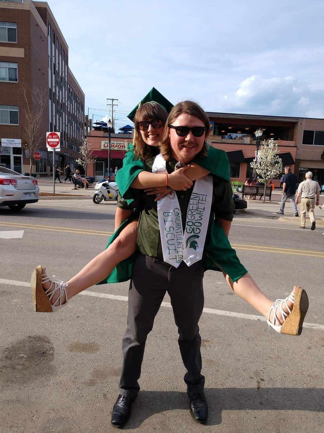 MSU Graduation
- East Lansing,  MI