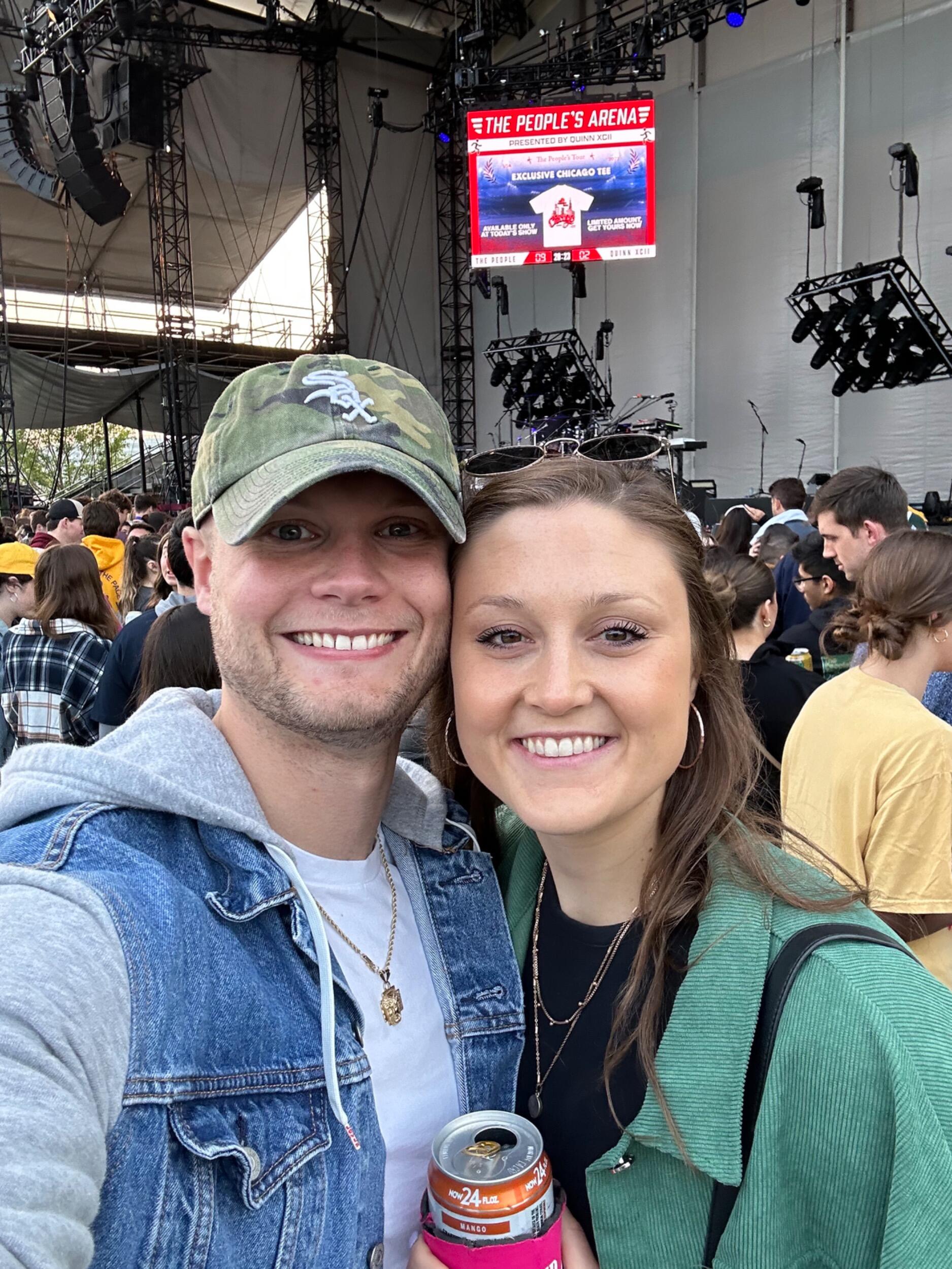 Quinn XCII concert at Northerly Island in Chicago!
