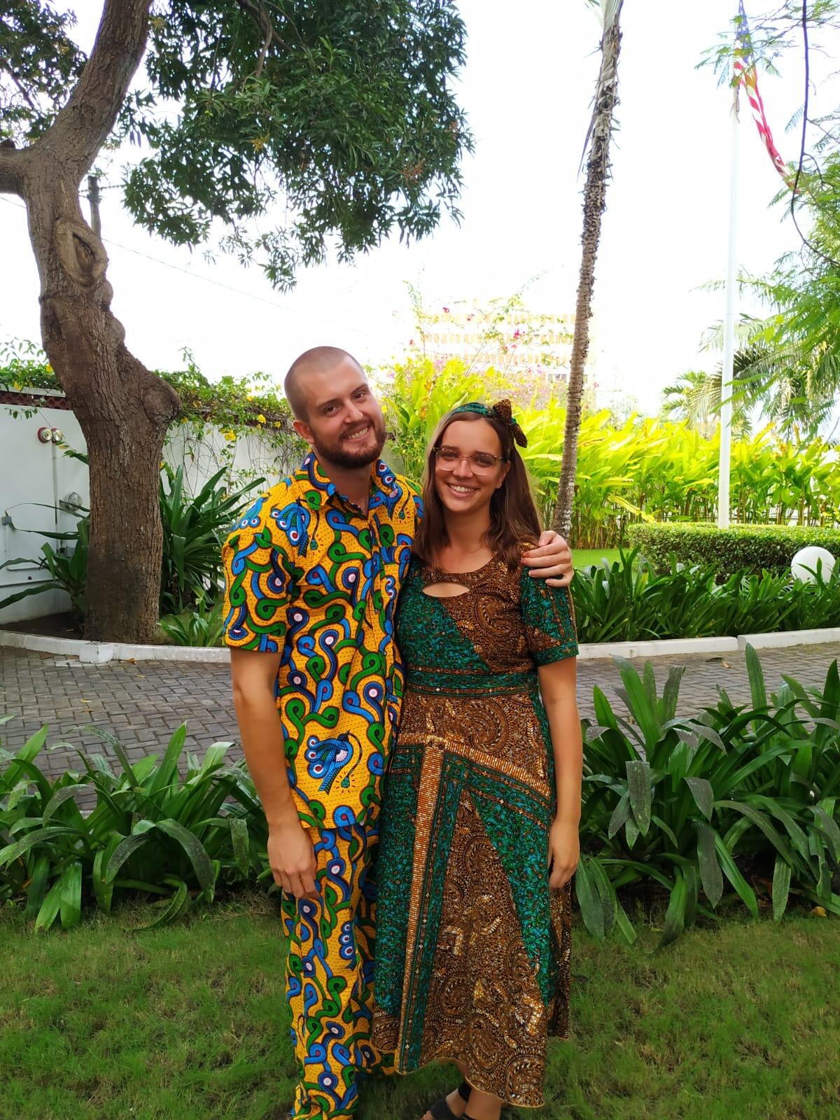 Officially swore in as Peace Corps volunteers and headed to villages that were over 3 hours apart (which was actually not too far for Togo!)