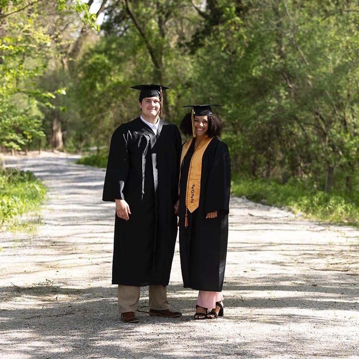 Our high school graduation!