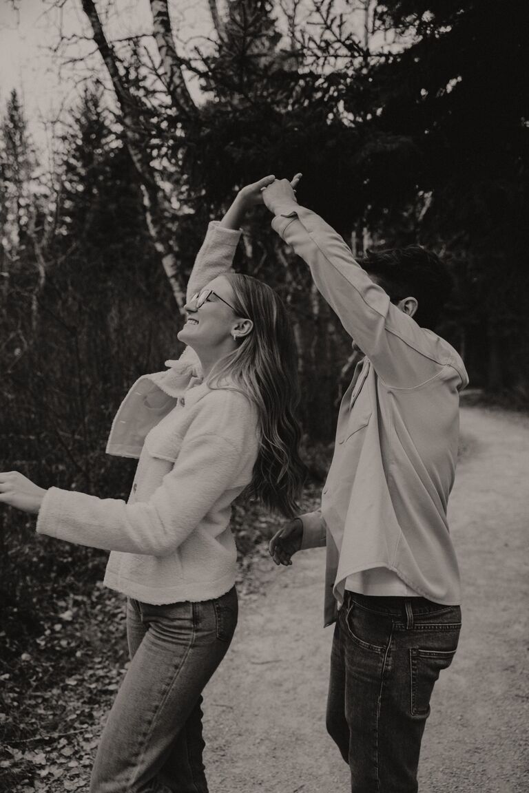 After 6 months of engagement, the couple embarks on the home stretch before the big day. Aside from wedding planning, Sara is occupied with her second student teaching practicum ahead of her spring graduation. Leks, on the other hand, has continued to work at Anthem Creative as a project manager while taking three classes this semester toward his business degree.