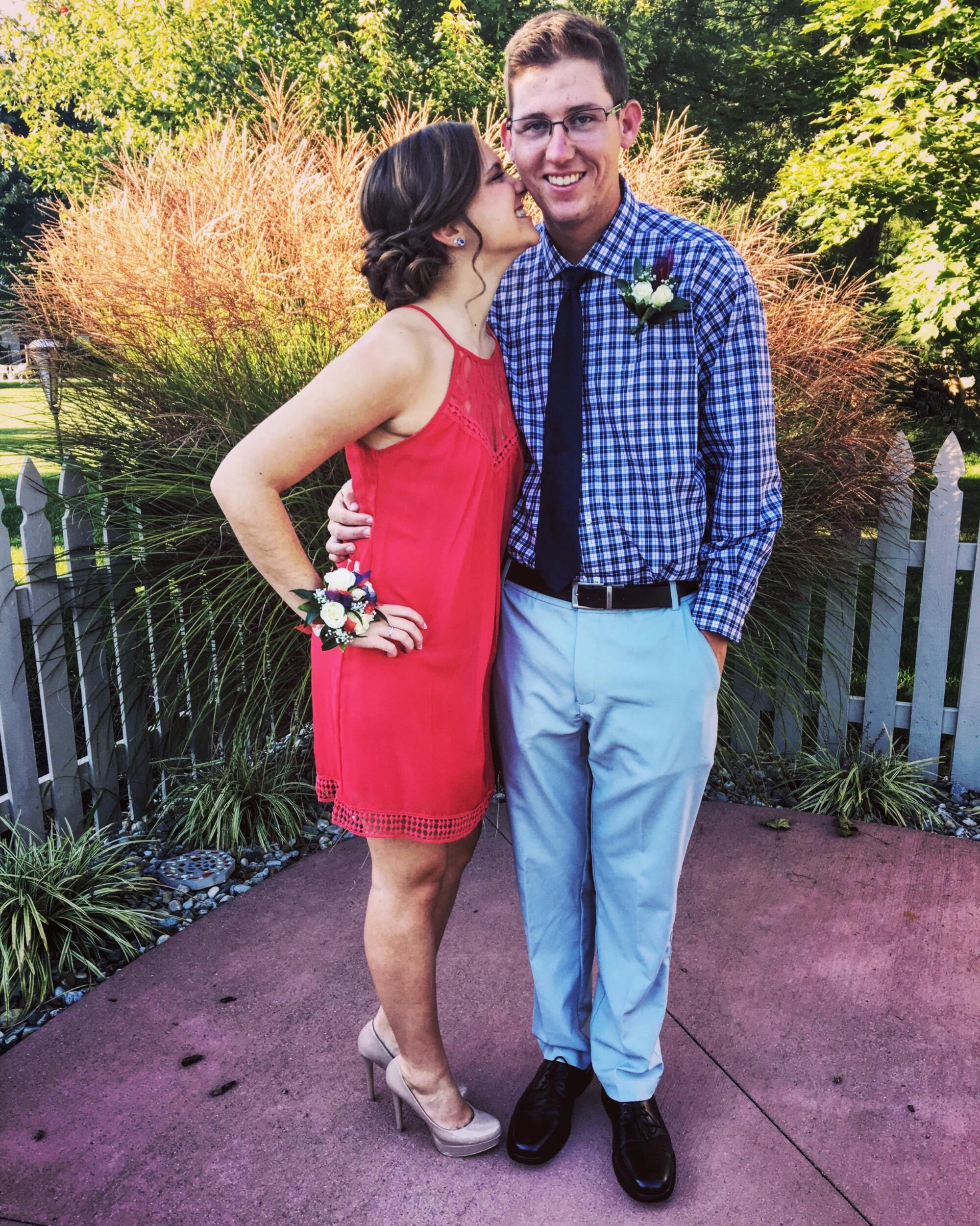 Olivia’s senior Hoco with her college date 😉