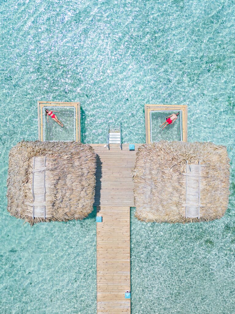 Intimate romantic hideaway at Manta Island Resort in Belize