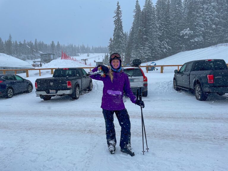 more skiing...