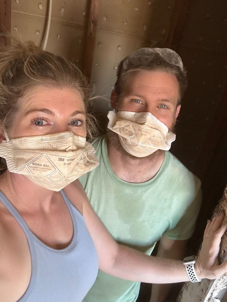 Countless days and weekends completing home renovation projects!!