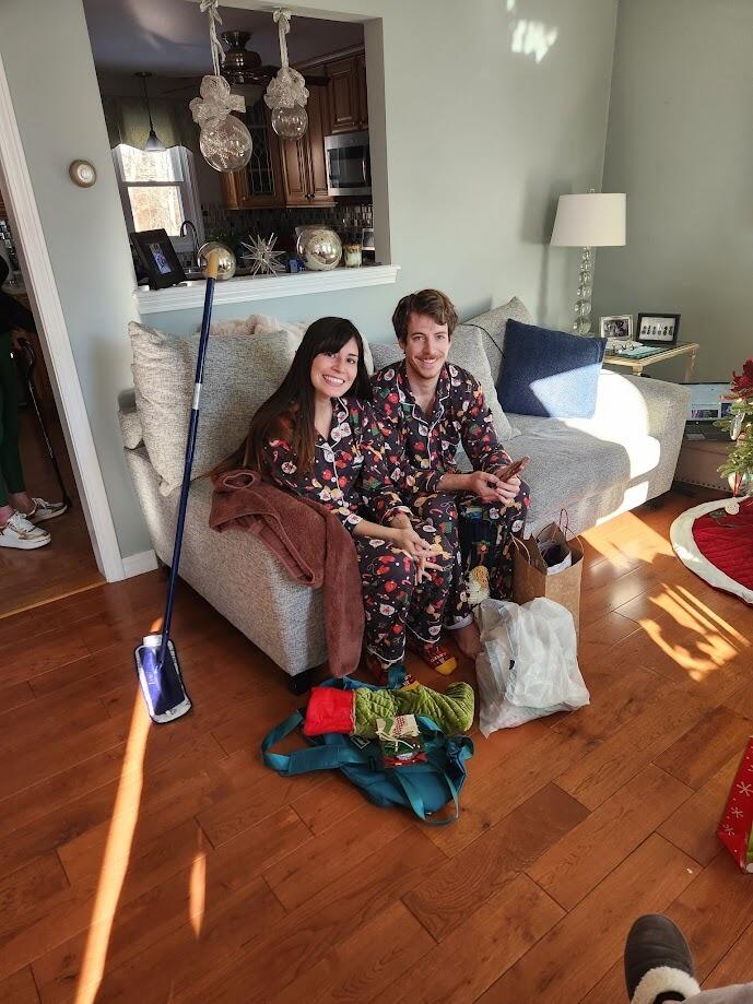 First christmas together in Connecticut 