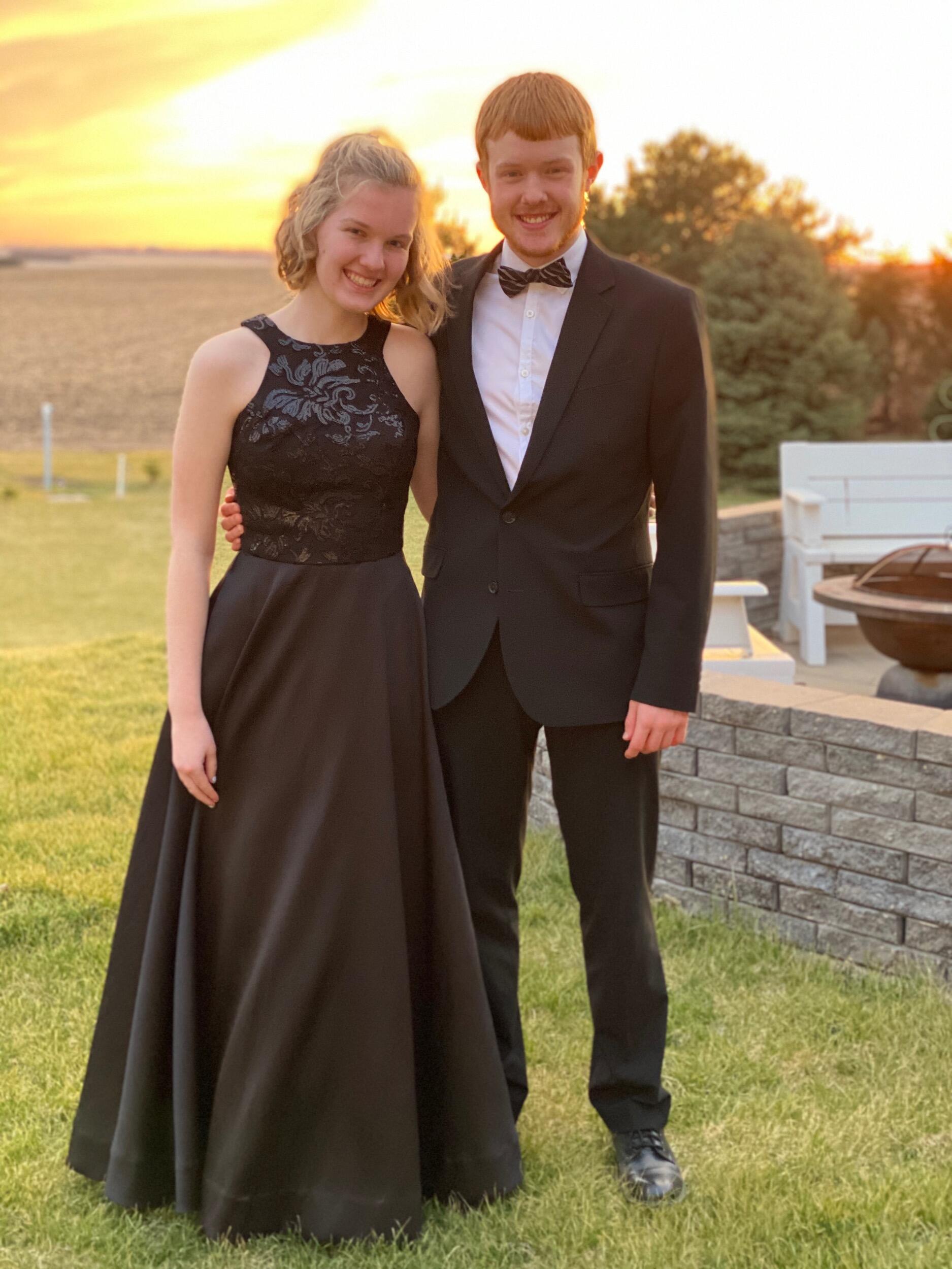 Home Prom during Covid