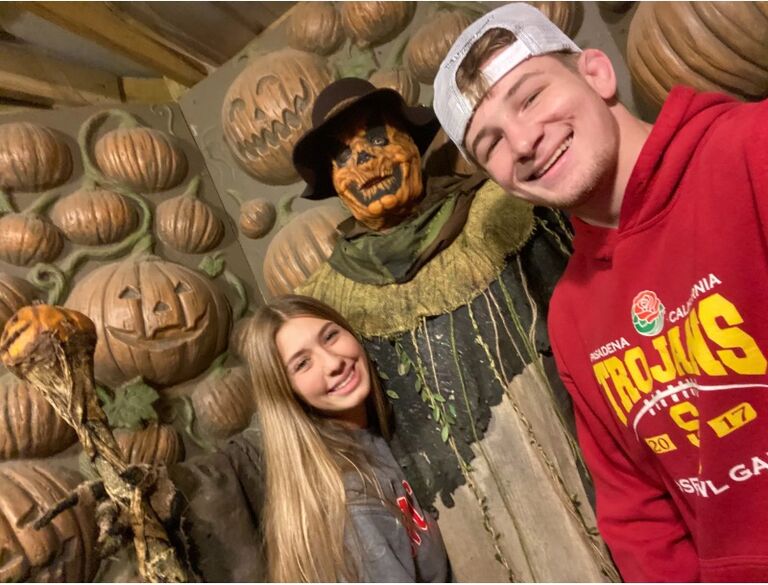 After months of going on dates, Ed finally asked Katlyn out over Halloween Weekend before going to a haunted farm