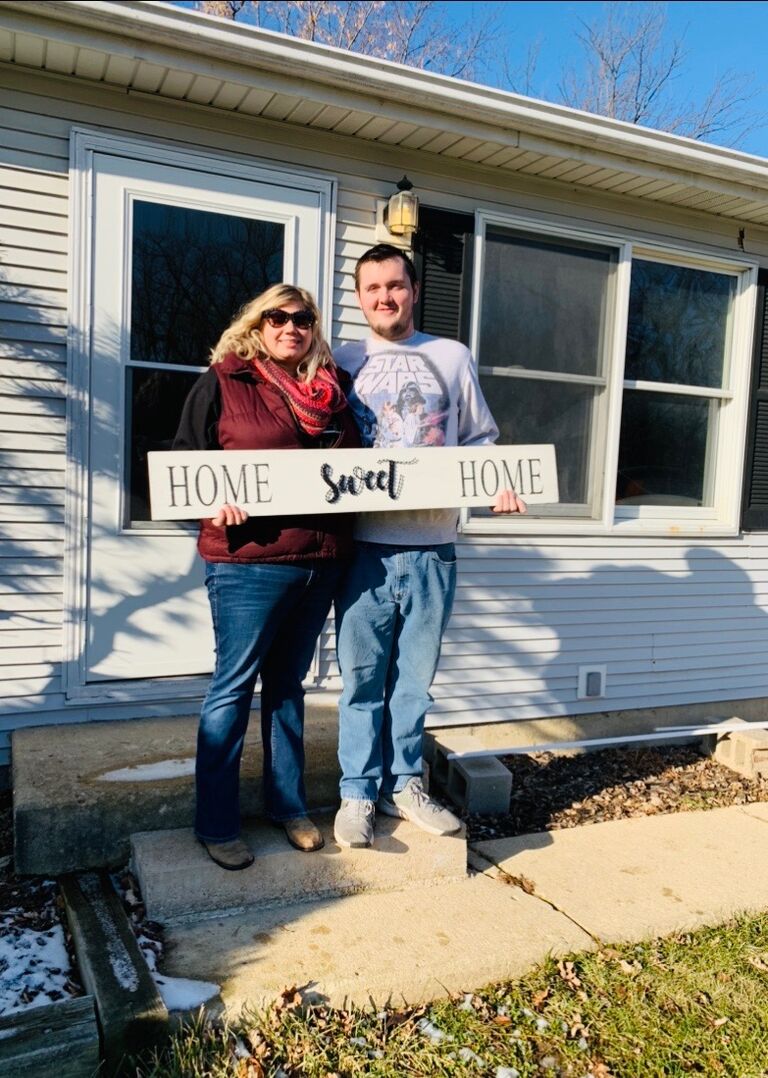 Mark and Emily closed on their first home together. They have already made so many unforgettable memories there. 