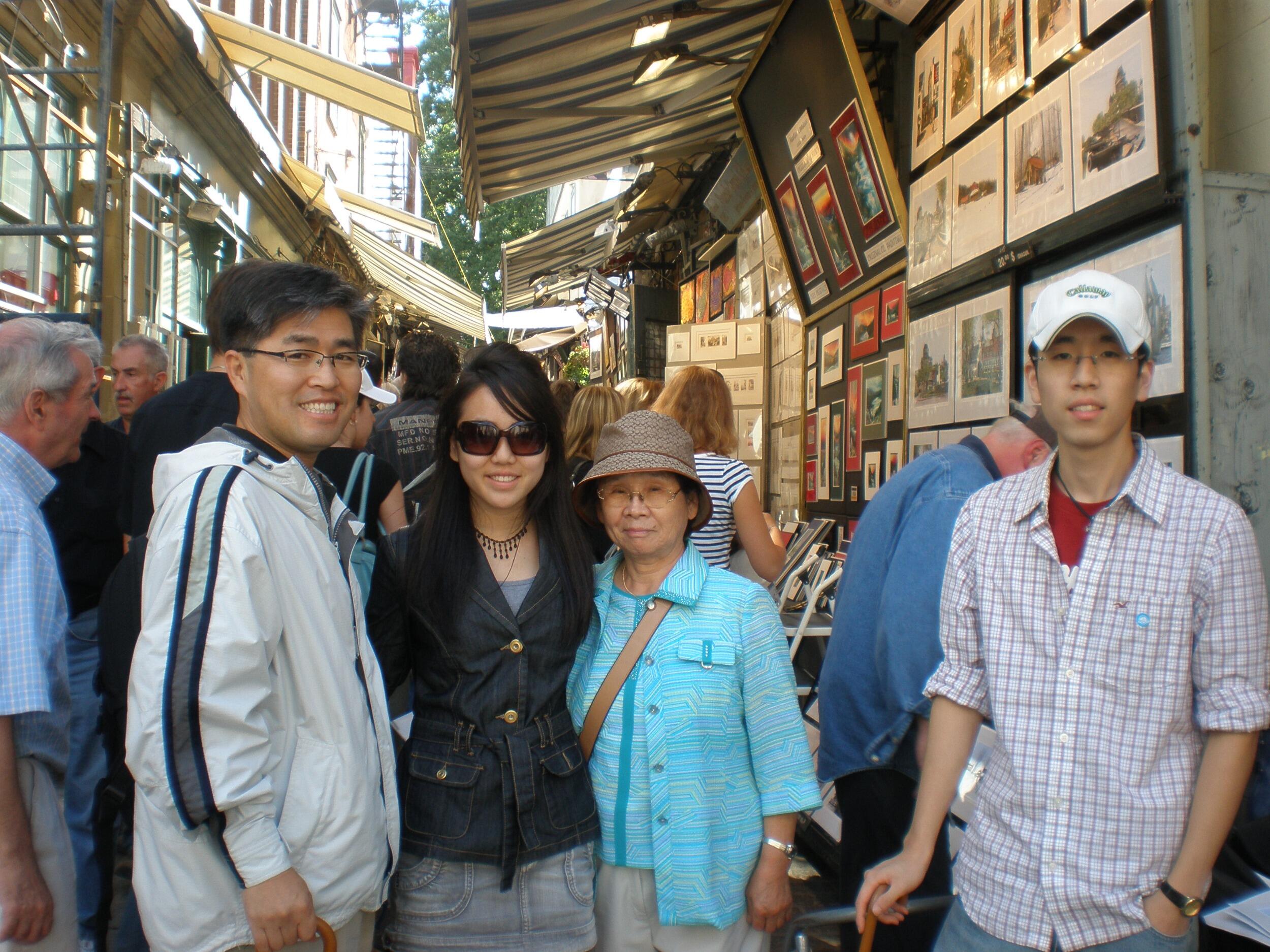 Family trip to Korea