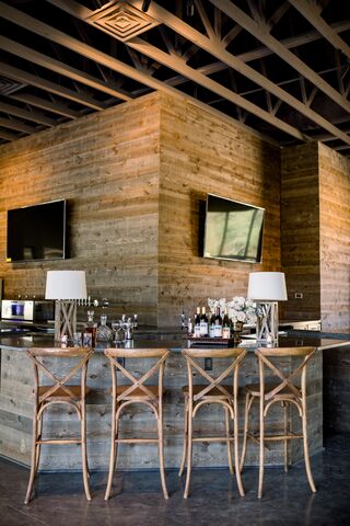 Sunset Lodge at Rusty Tractor Vineyards | Reception Venues - Little ...