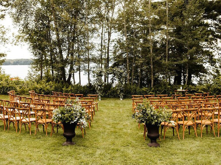 outdoor wedding venues stout's island
