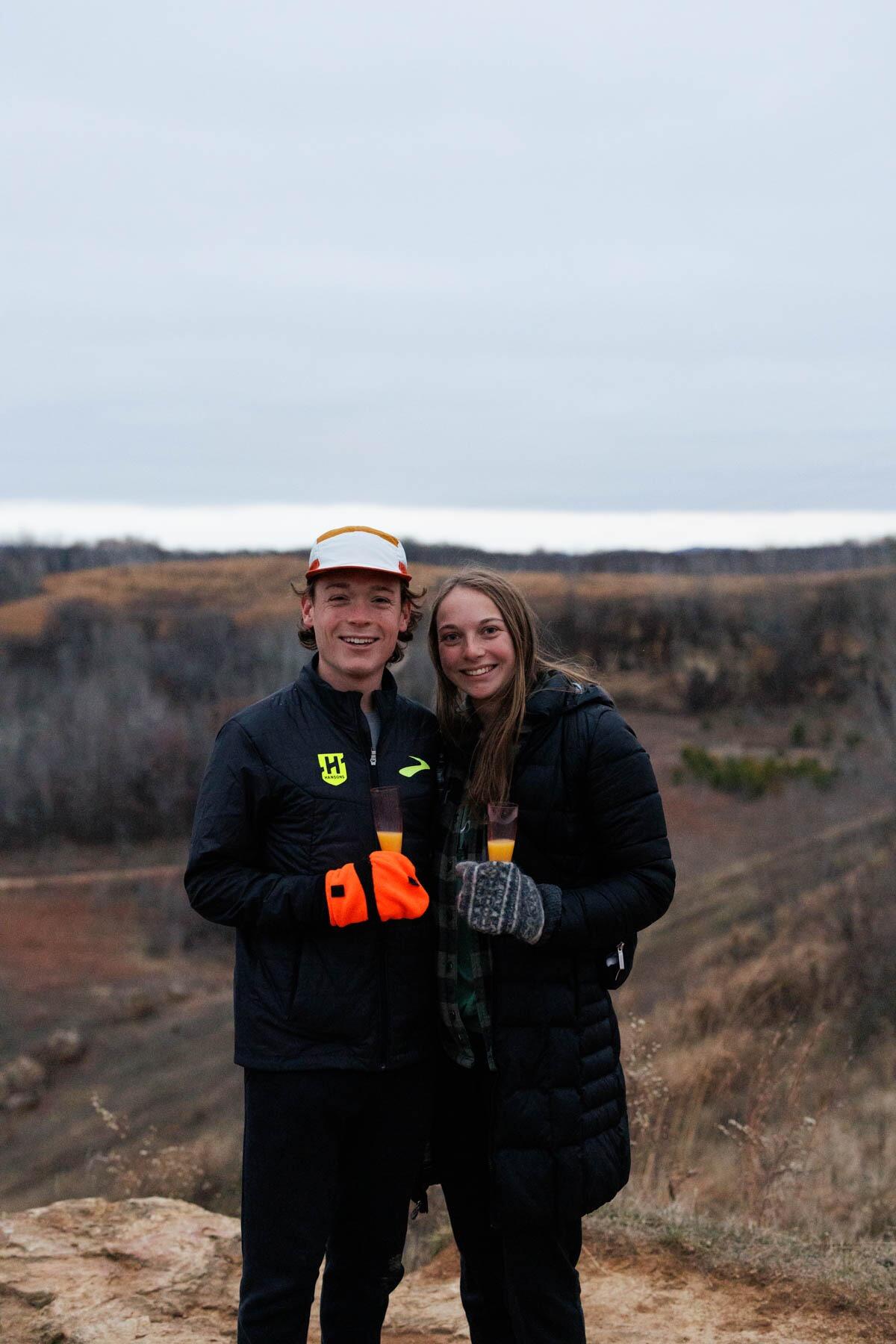After a fun summer exploring Ethan moved to Michigan to continue to pursue his running career with Hansons-Brooks ODP and Shelby moved to Woodland Park, CO for her second clinical.  